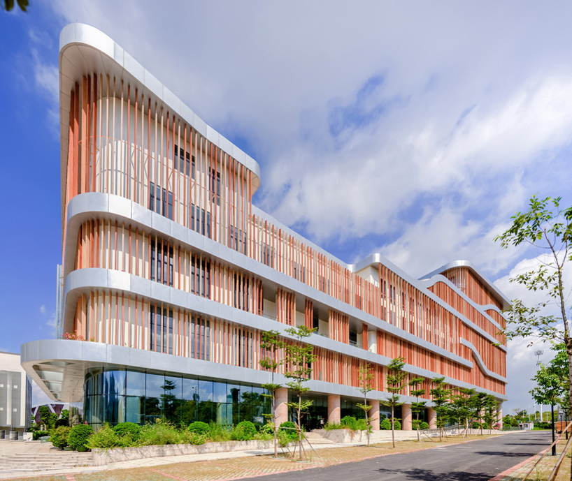 atelier alter guangxi senior center bamboo double facade china