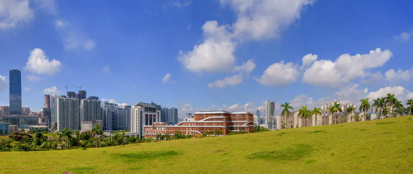 atelier alter guangxi senior center bamboo double facade china