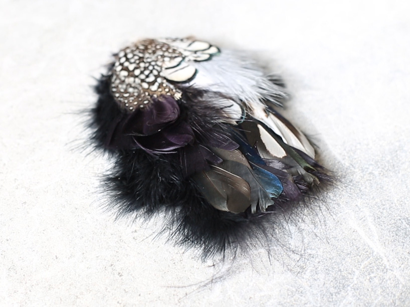 birdy feather military accessories designboom