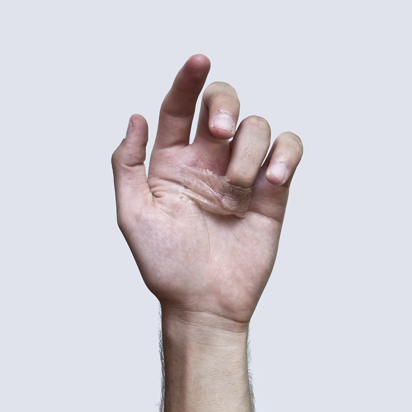 david cata plants in the palm of his hand