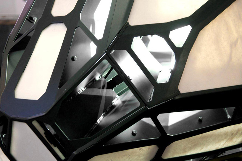 florian brillet david letellier light sculpture church saint vaast wallers france