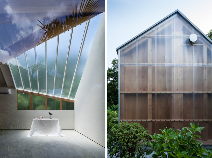 FT architects covers photo studio in japan with ...