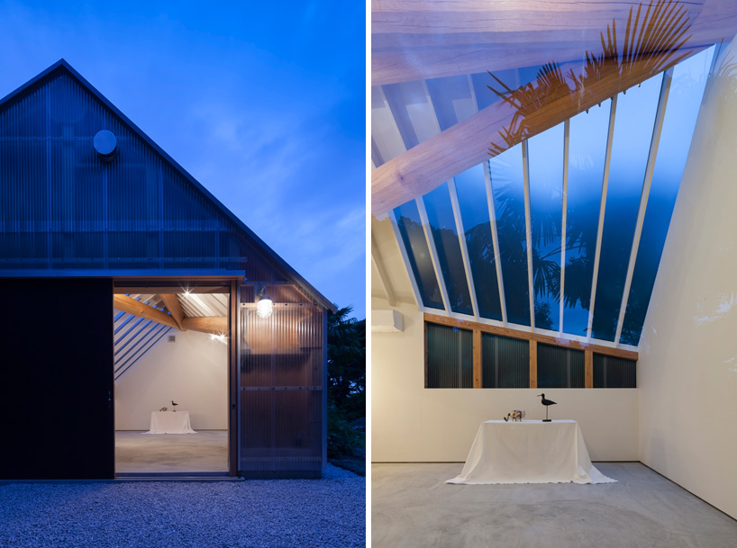 FT architects covers photo studio in japan with ...