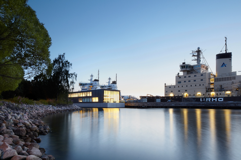 K2S architects arctia ice breakers headquarters designboom