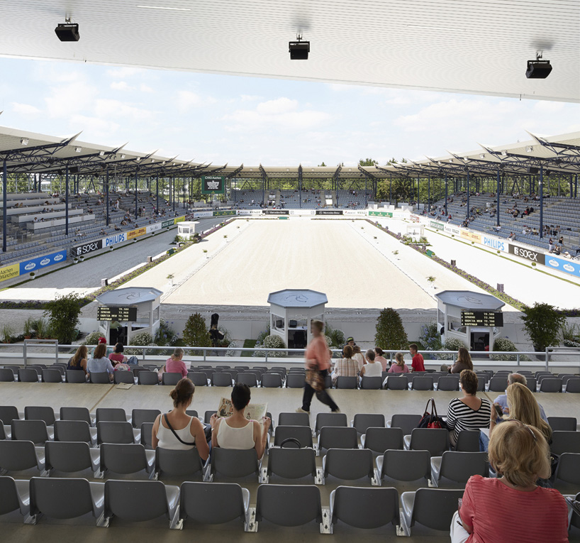 kadawittfeldarchitektur dressage stadium extension aachen germany