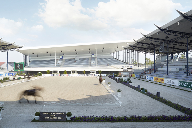 kadawittfeldarchitektur dressage stadium extension aachen germany