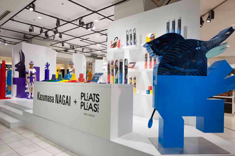 keisuke fujiwara kazumasa nagai pleats please issey miyake pop-up store