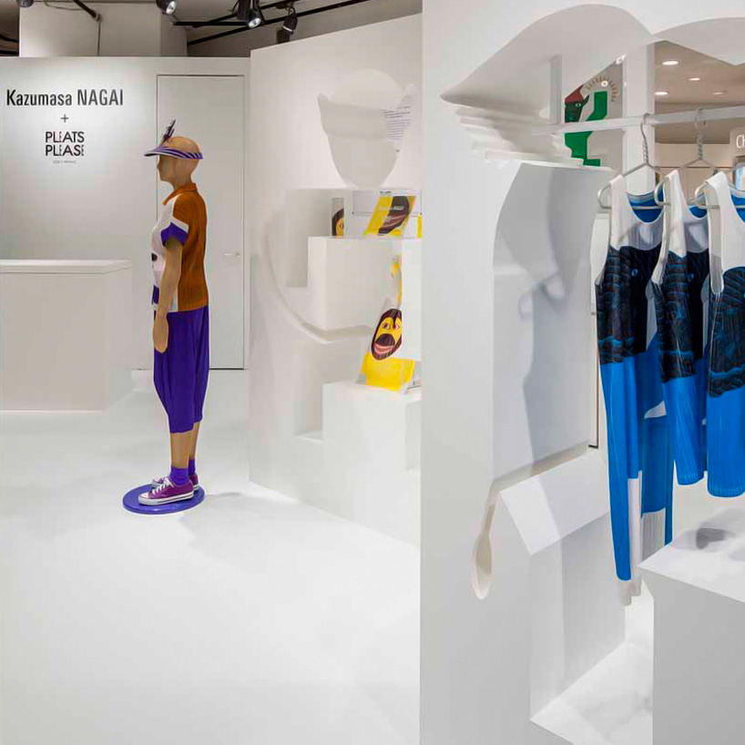keisuke fujiwara kazumasa nagai pleats please issey miyake pop-up store
