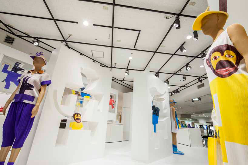 keisuke fujiwara kazumasa nagai pleats please issey miyake pop-up store