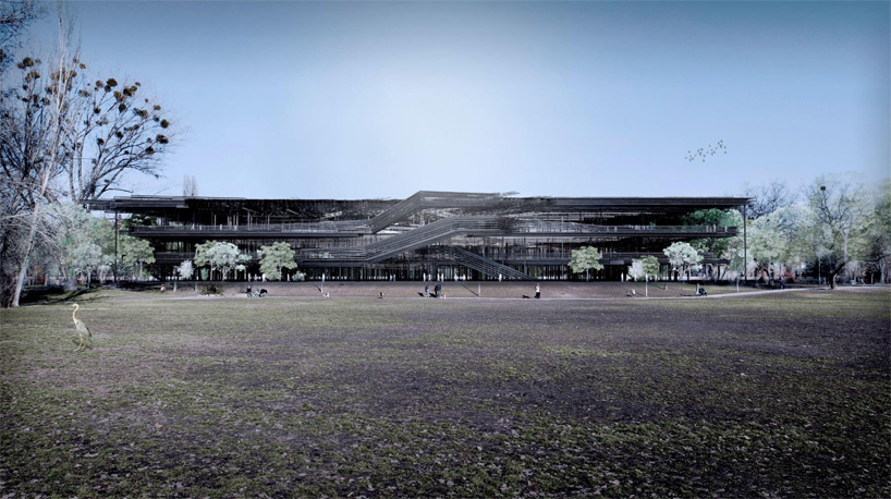 liget budapest competition gallery ludwig museum designboom