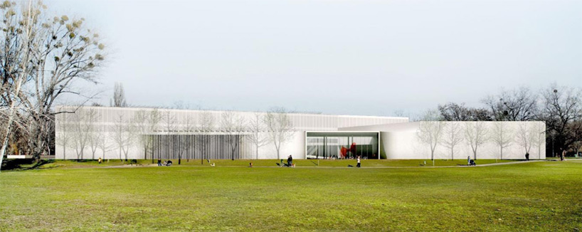 liget budapest competition gallery ludwig museum designboom