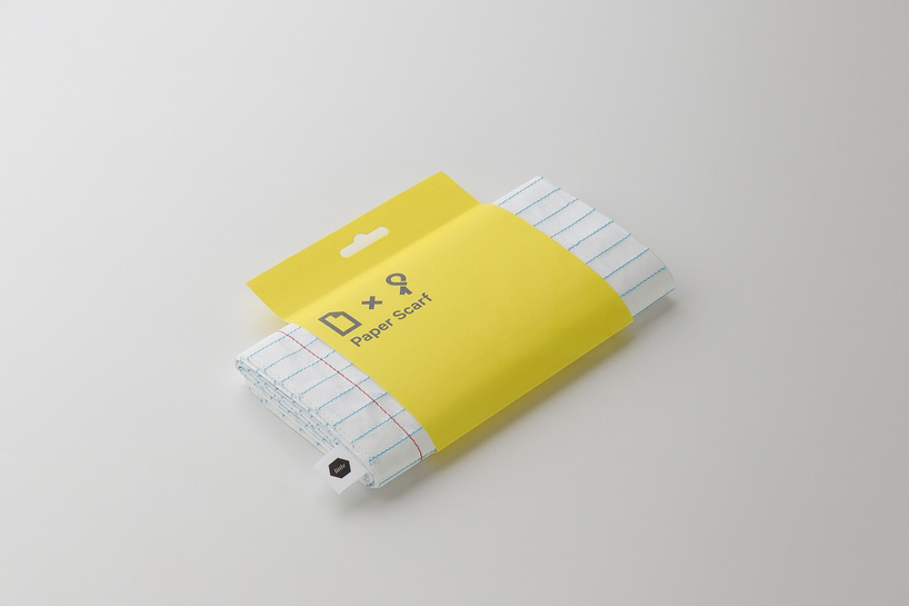 little factory paper scarf fashion accessory