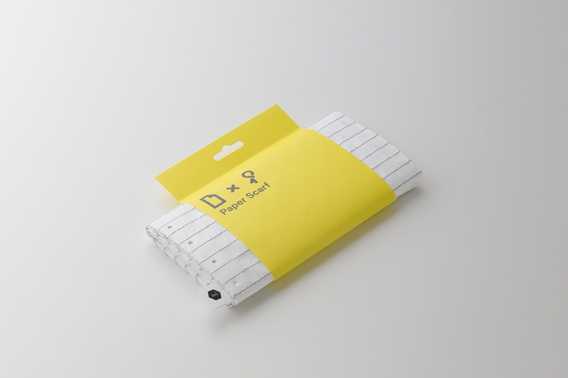 little factory paper scarf fashion accessory