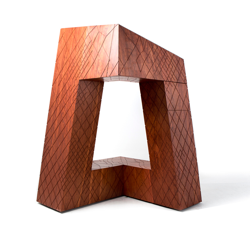 naihan li OMA CCTV headquarters wood cabinet designboom 