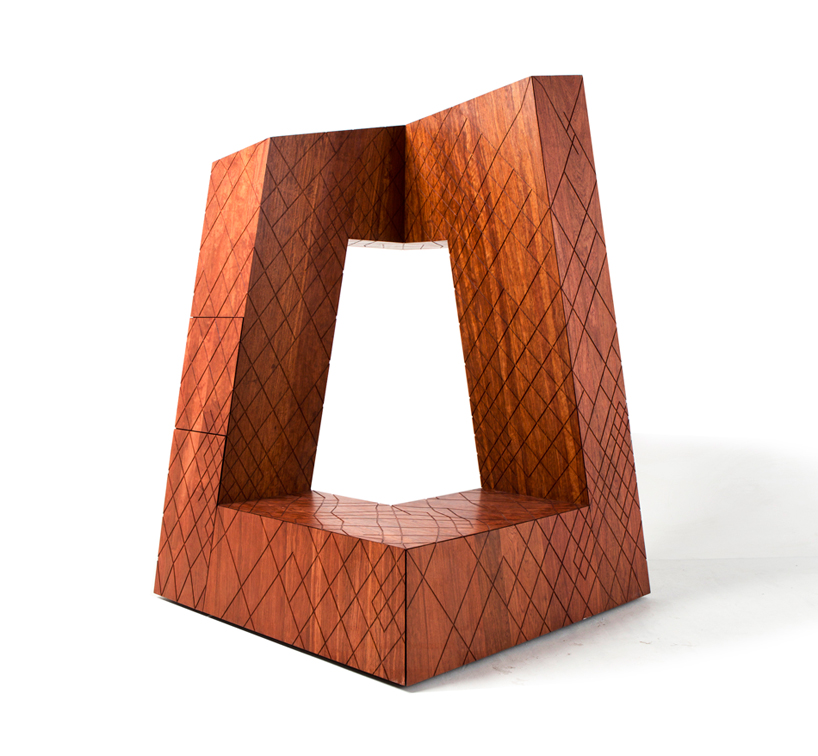naihan li OMA CCTV headquarters wood cabinet designboom 
