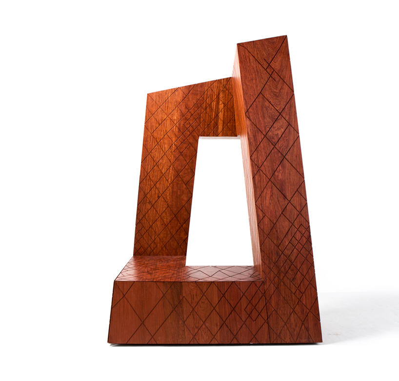 naihan li OMA CCTV headquarters wood cabinet designboom 