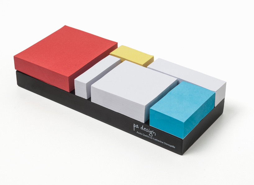 PA design monde riant mondrian sticky notes catherine denoyelle assia quetin