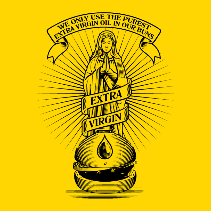 pinkeye manhattns burgers identity brussels belgium