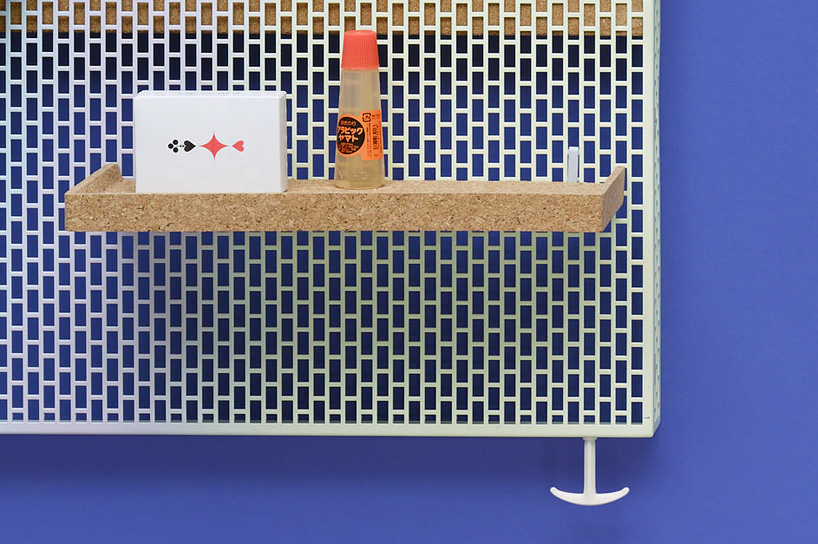 handy, brick pattern pinorama pin board designed by inga sempe for hay