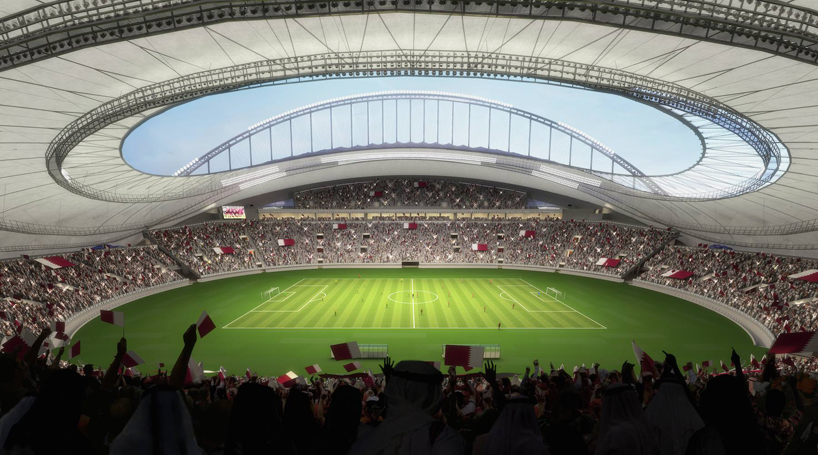 qatar's latest world cup stadium will include air cooling technology