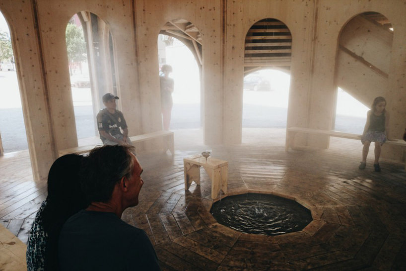 raumlabor fountain house montreal canada designboom