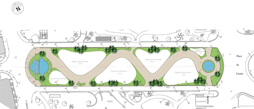 richard martinet affine design the pavilions monte-carlo monaco designboom