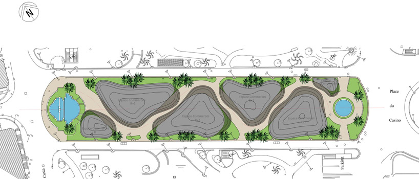 richard martinet affine design the pavilions monte-carlo monaco designboom