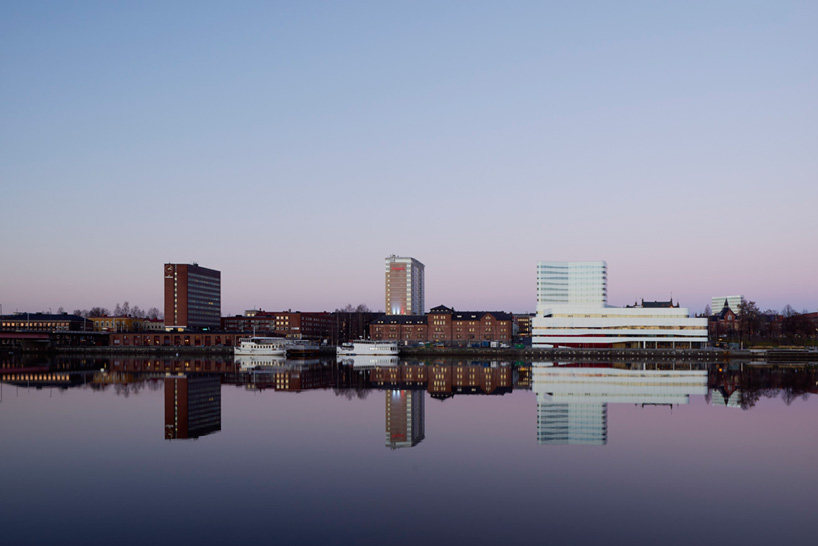 snohetta white arkitekter vaven cultural center sweden designboom