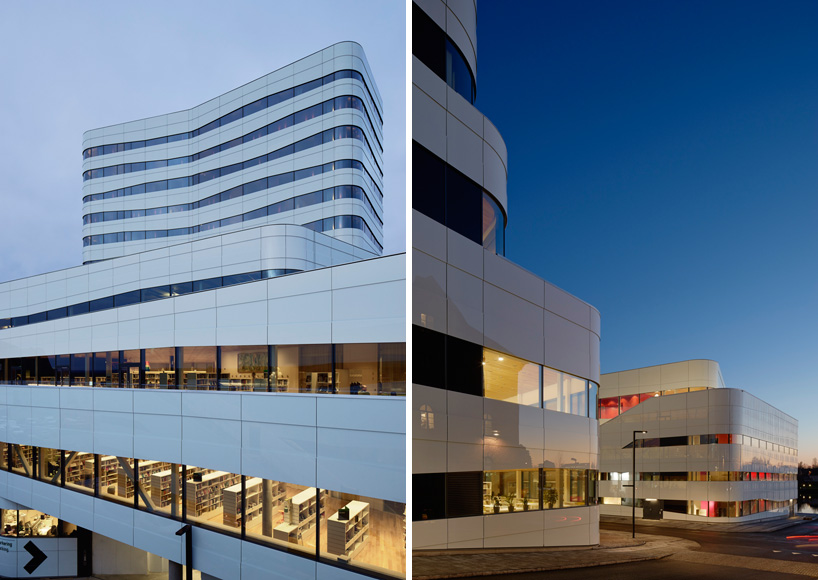 snohetta white arkitekter vaven cultural center sweden designboom