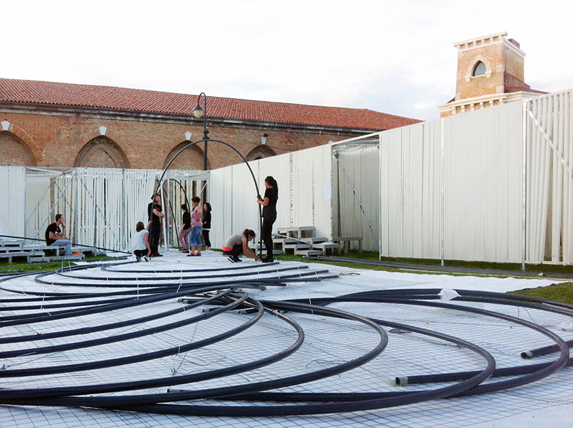 TCA think tank parasite pavilion bug dome workshop 2014 venice architecture biennale