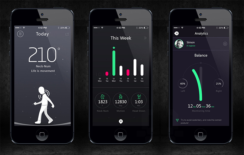 veari fineck smart wearable device neck health