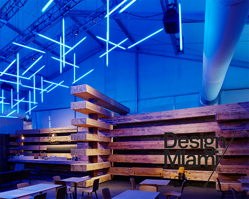 38beams collectors lounge by olson kundig opens at design miami/