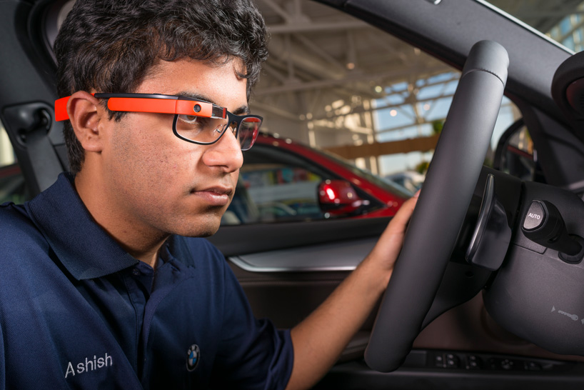 BMW group test google glass to ensure quality assurance in production