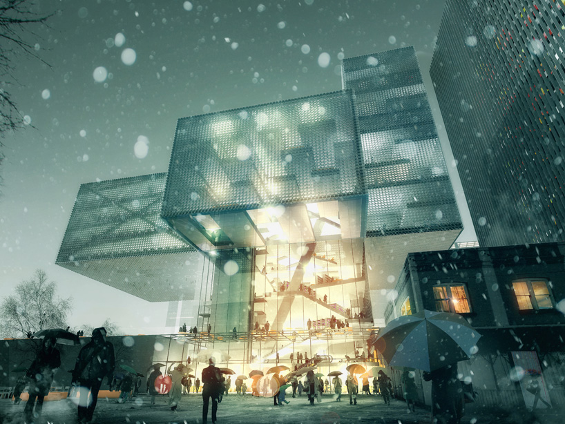 REX calgary new central library canada designboom