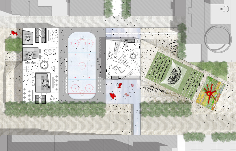 REX calgary new central library canada designboom