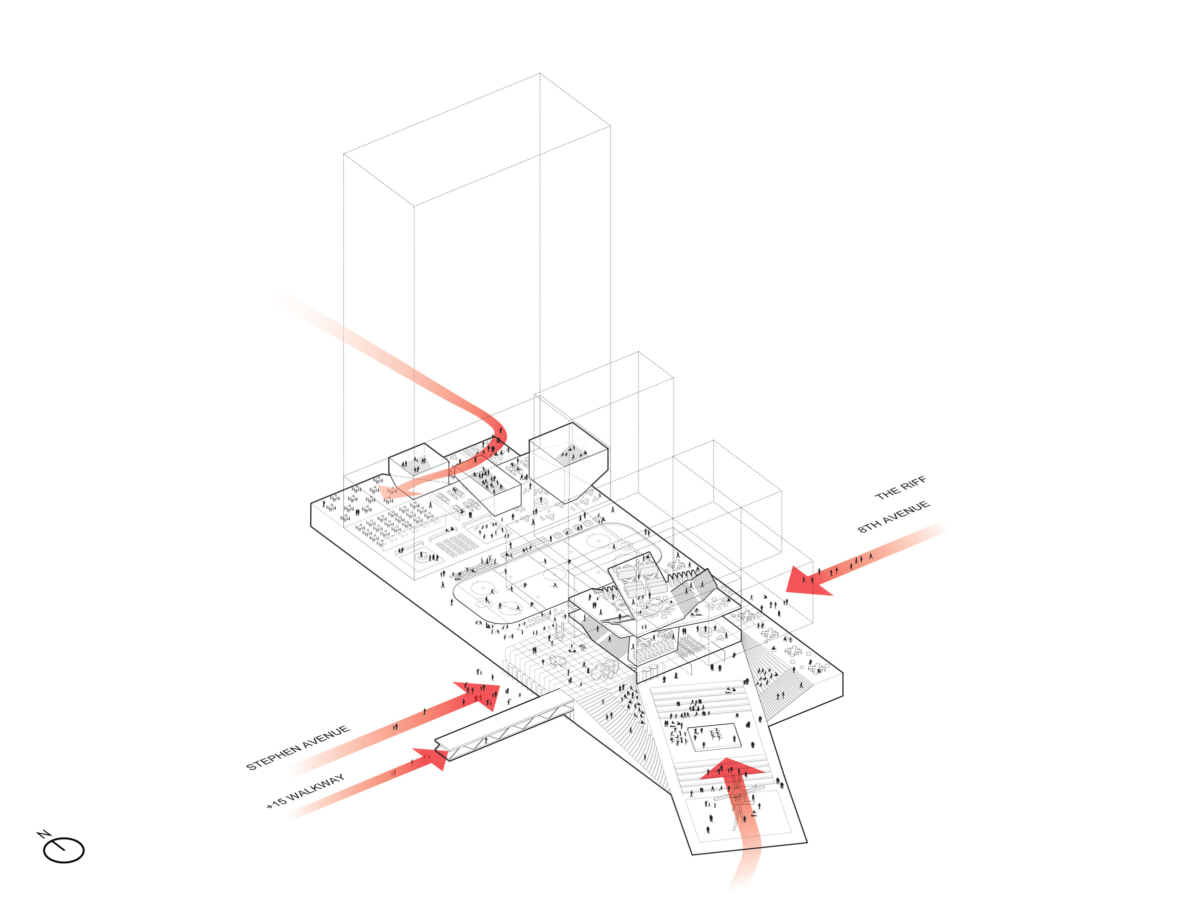 REX calgary new central library canada designboom