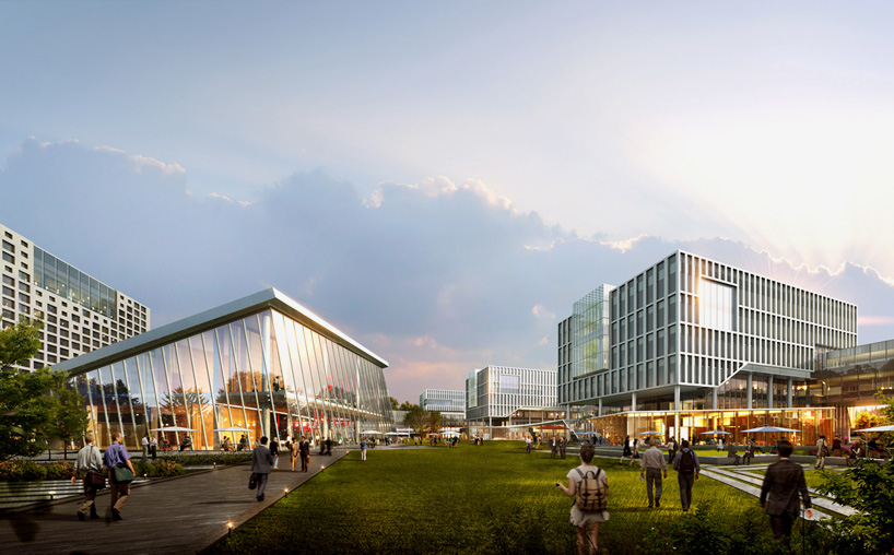 SAMOO IBS headquarters phase 1 daejeon korea designboom