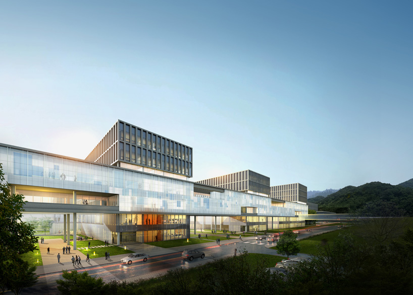 SAMOO IBS headquarters phase 1 daejeon korea designboom