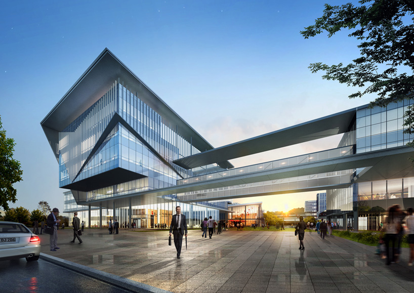 SAMOO IBS headquarters phase 1 daejeon korea designboom