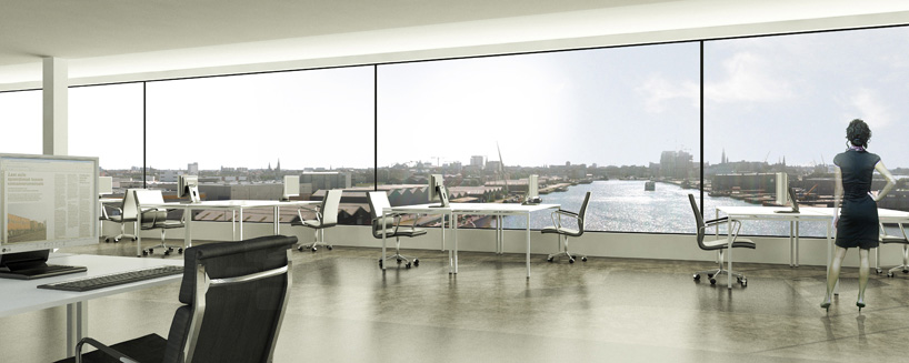 a2o architecten kempe thill transparent extension het havenhuis antwerp belgium