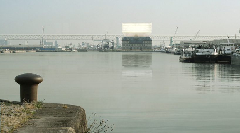 a2o architecten kempe thill transparent extension het havenhuis antwerp belgium
