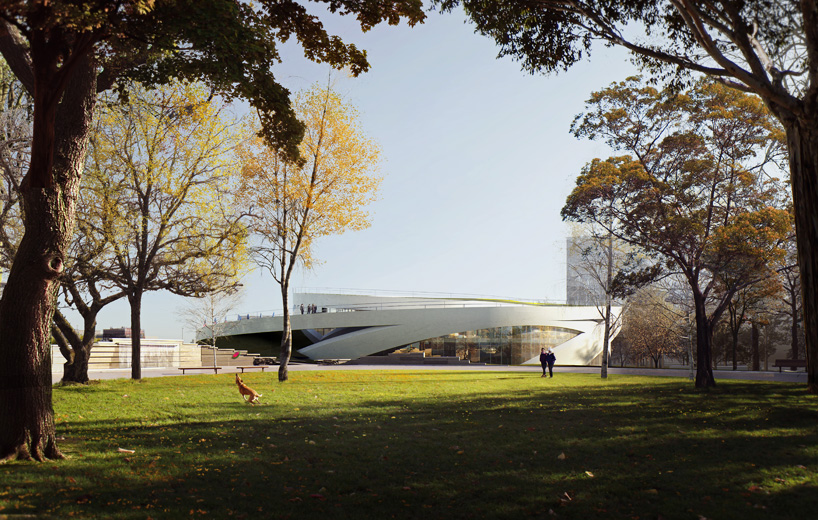 allied works architecture ohio veterans memorial and museum designboom