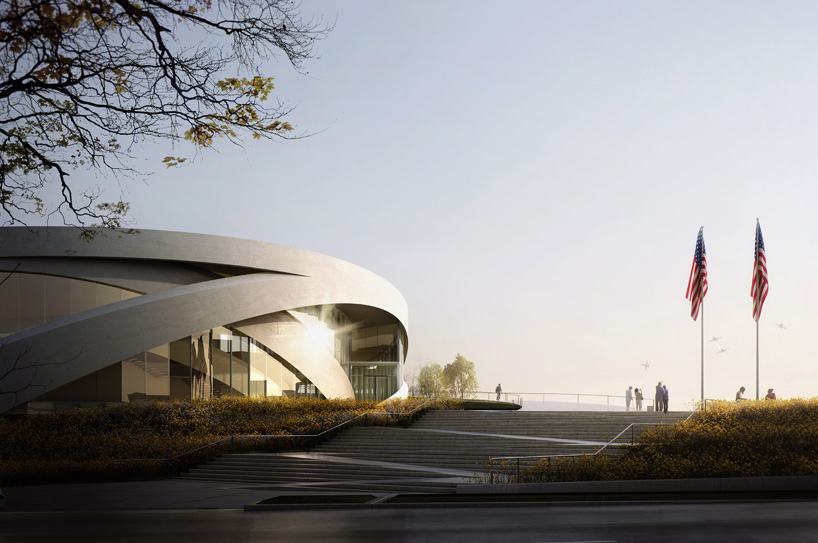 allied works architecture ohio veterans memorial and museum designboom