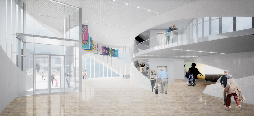 allied works architecture ohio veterans memorial and museum designboom