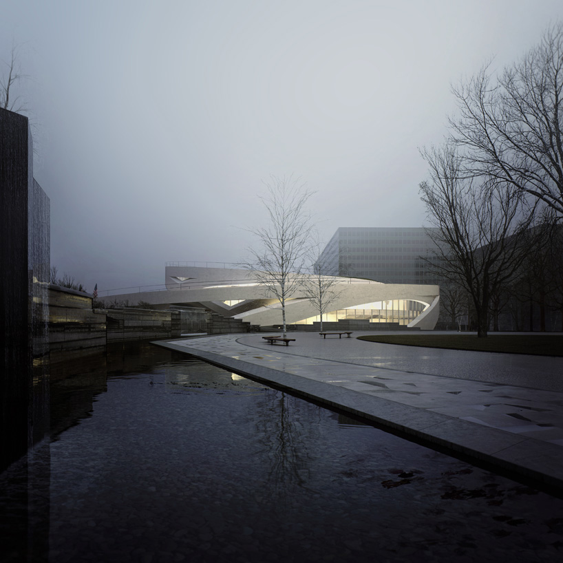 allied works architecture ohio veterans memorial and museum designboom