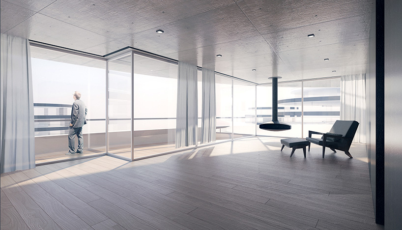 atelier thomas pucher urban terraces vienna wien viertel zwei plus designboom