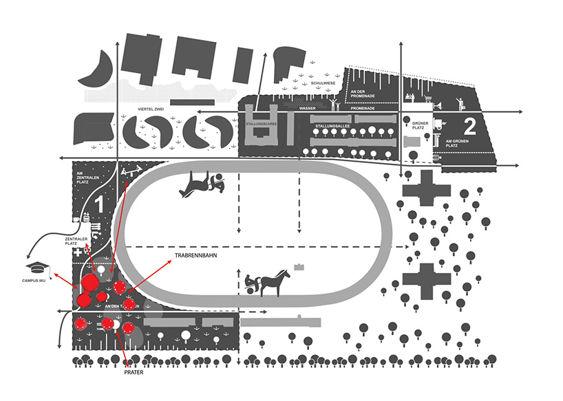atelier thomas pucher urban terraces vienna wien viertel zwei plus designboom
