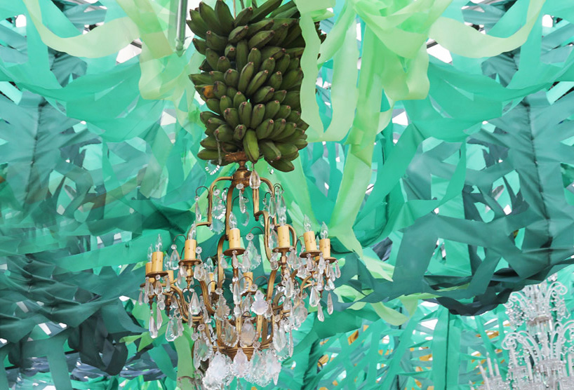 banana chandeliers design miami by gonzalo fuenmayor at faena district