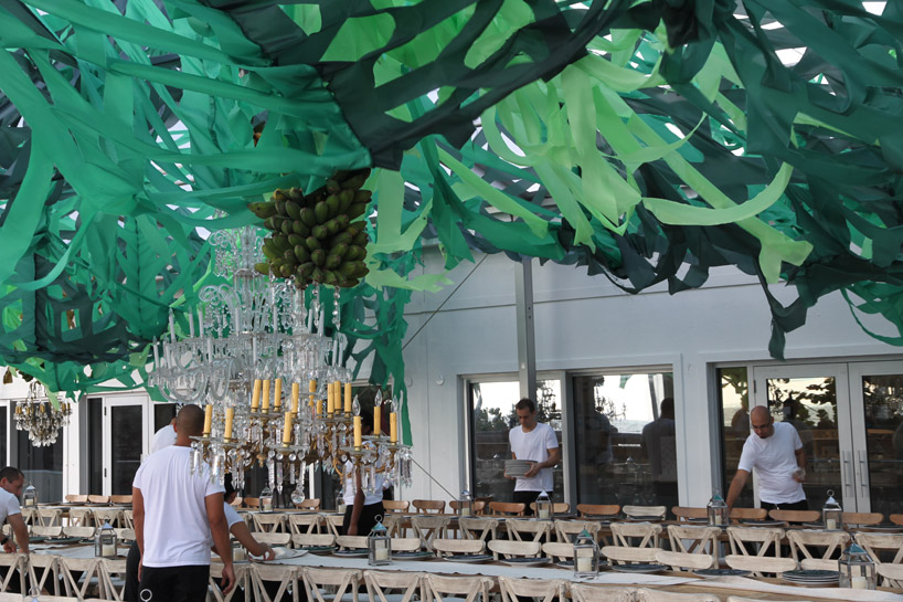 banana chandeliers design miami by gonzalo fuenmayor at faena district