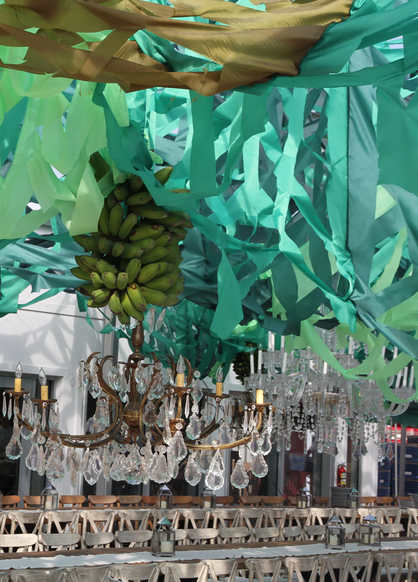 banana chandeliers design miami by gonzalo fuenmayor at faena district